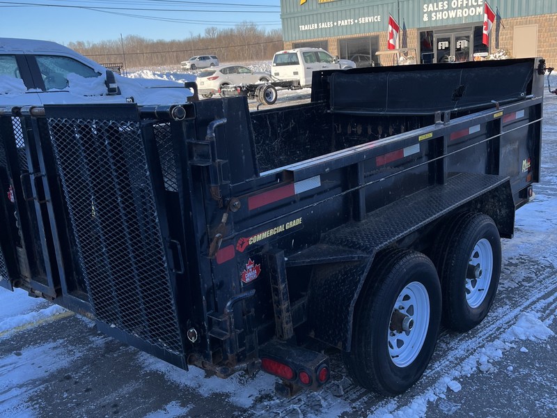 Cargo, Utility Trailers  2022 Miska 12' Contractor Dump Trailer Photo